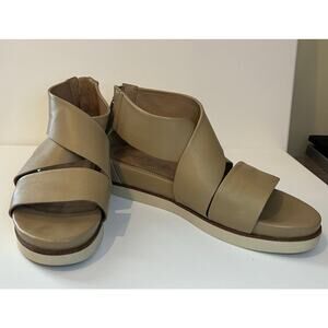 Bussola Potsdam Pauline Sand Strappy Sandal - Size 39 (Approx. 8.5)
